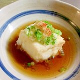 取りあえず「揚げ出し豆腐」で１杯！